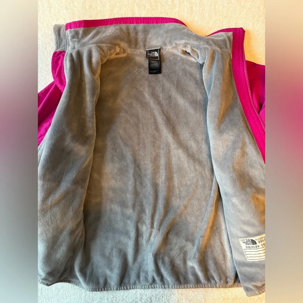 North Face Fuchsia Jacket, Girls Sz 14/16
